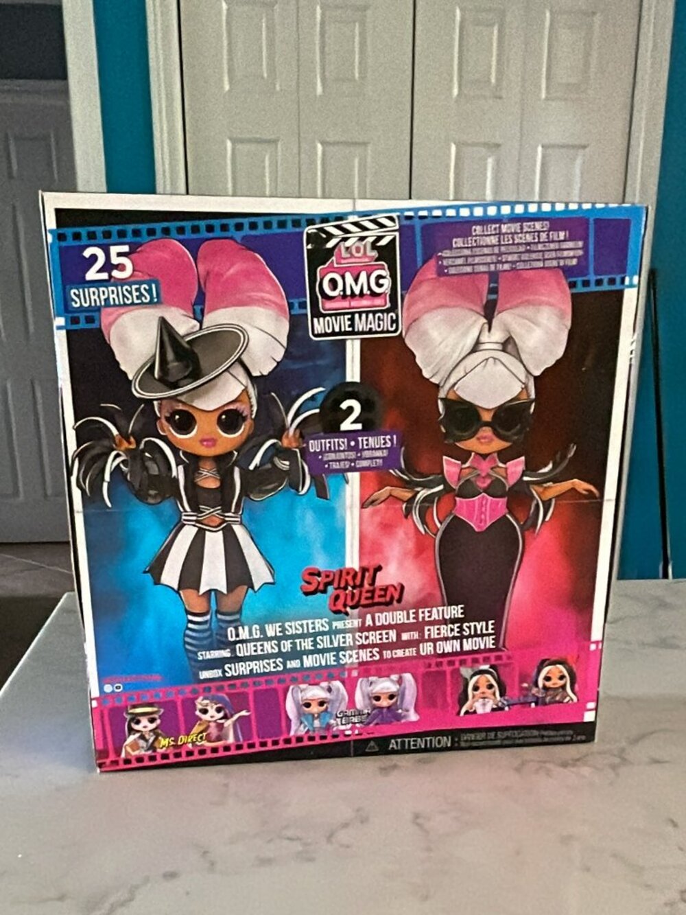 LOL Surprise OMG Spirit Queen Fashion Doll with 25 Surprises Including 2 Outfits
